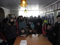 Спасатели Акжарского района встретились со школьниками